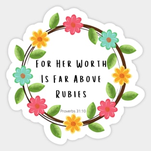 Bible Verse Verse Of The Day Sticker